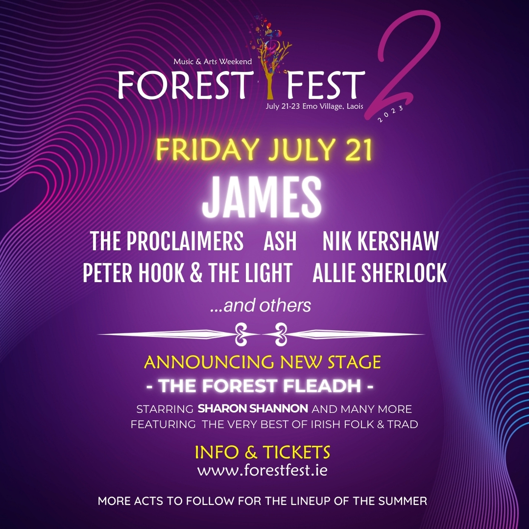 Forest Fest Fridqay Line Up