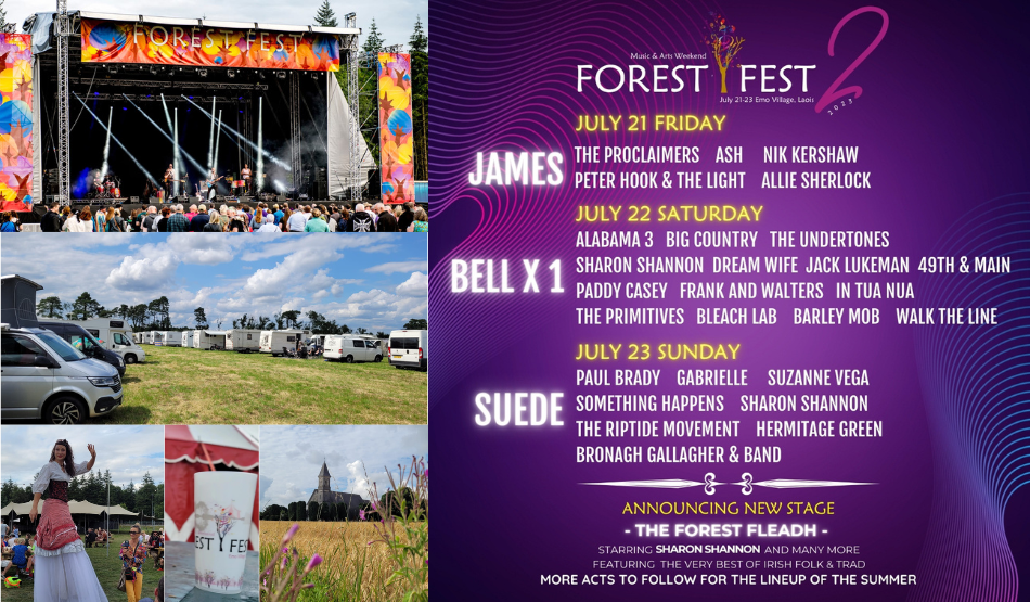 Forest Fest day-by-day line-up sneak preview