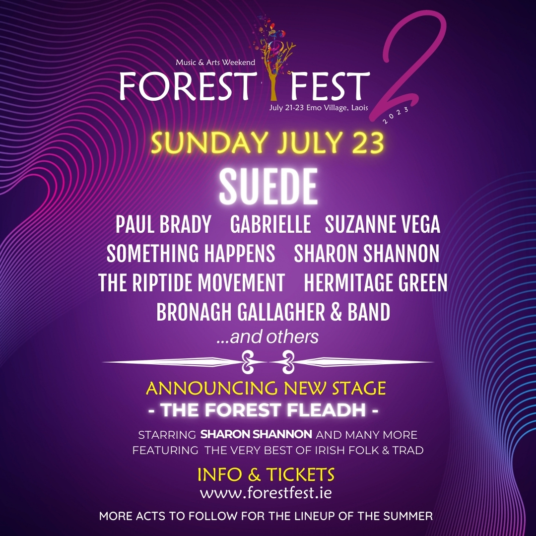 Forest Fest Sunday Line Up